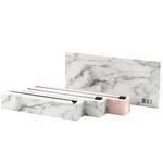 3 Dispenser Marble Gift Set - Plastic Wrap, Foil and Parchment