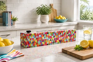 Dispenser Triangles Plastic Wrap 12" x 250'