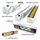 NEW Dispenser Carrara Marble Plastic Wrap 12" x 250' Image 3