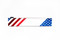 NEW Dispenser Red, White & Blue Foil 12" x 30'