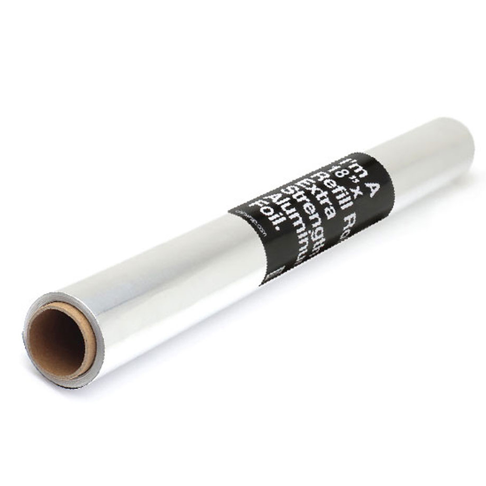 Refill Roll Professional Grade Aluminum Foil 18" x 100' (Designed for 18" Essential Tools and Stainless Steel Dispensers Only)