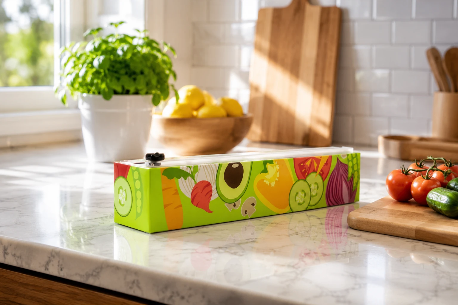 Dispenser Veggies Plastic Wrap 12" x 250'