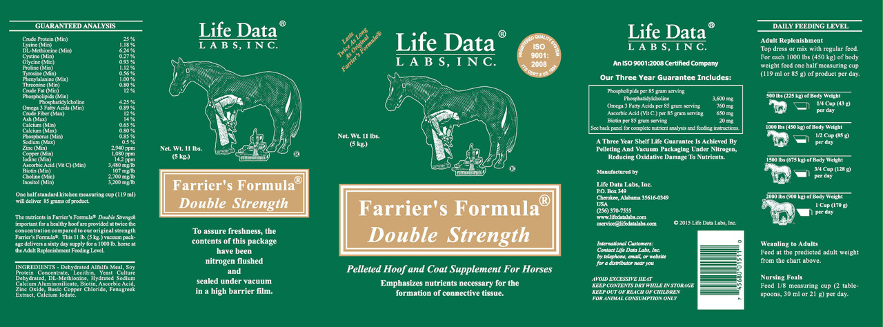 Farriers Formula Double Strength - Hoof Supplement For Horses