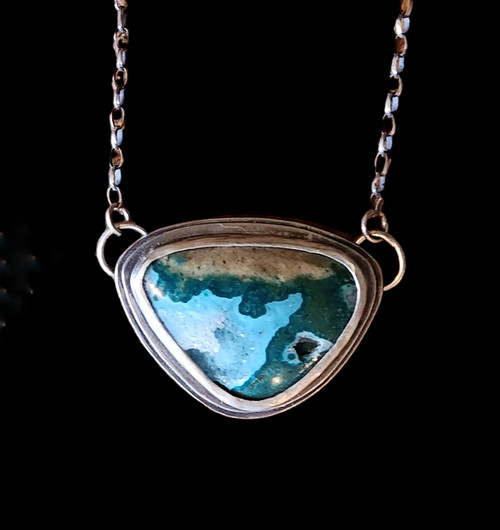 Ray Mine Chrysocolla with Drusy