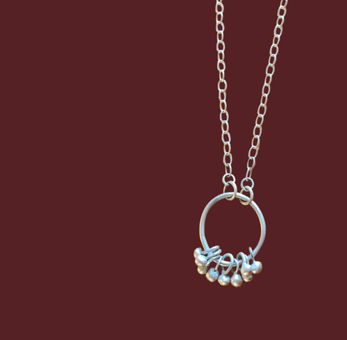 Dangle Necklace in Sterling Silver