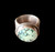 Angel Wing Variscite Ring in Sterling Silver, Size 10