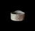 Mexican Fire Opal Ring, Sterling, 14k Gold Bezel, size 8.5