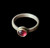 Rhololite Ring set in 14k gold on Sterling Silver band, size  10