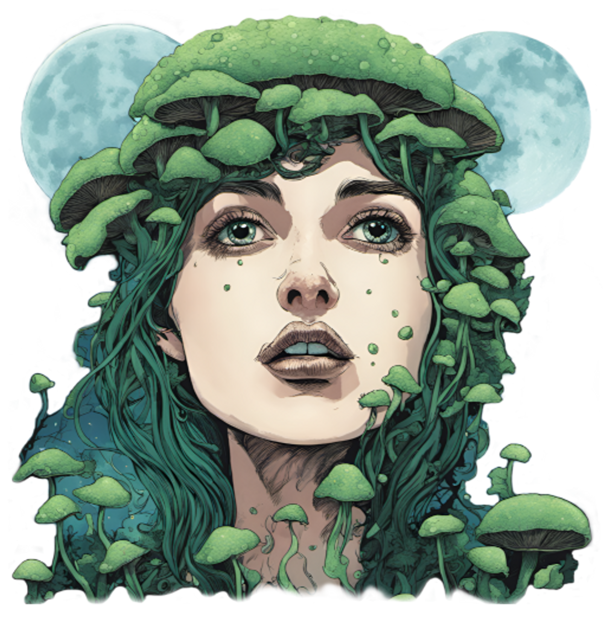 Mycelium Hair