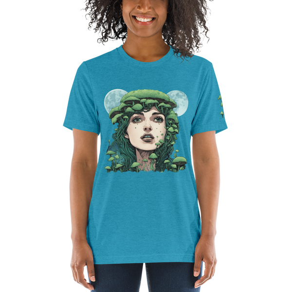 Unisex Short sleeve t-shirt Mycelium Hair