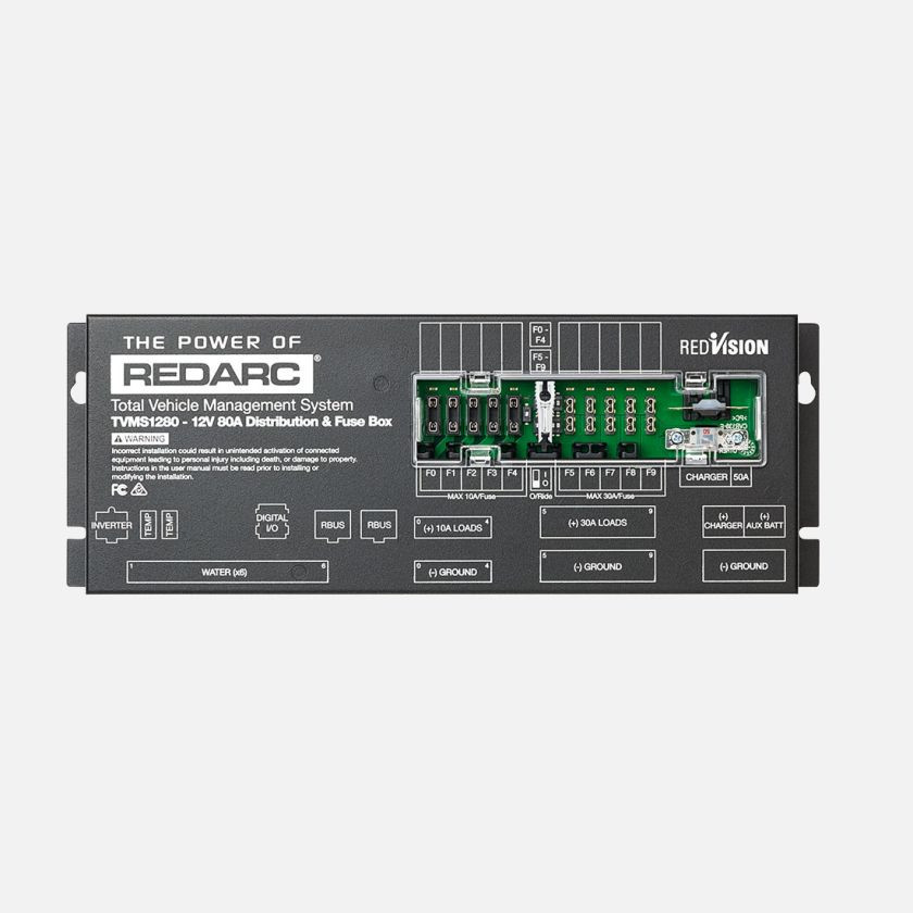 REDARC REDVISION DISTRIBUTION MODULE + REMOTE MONITOR [A] - Iceberg ...
