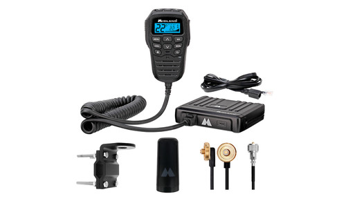 Midland Micro Mobile 15 Watt GMRS Radio Bundle