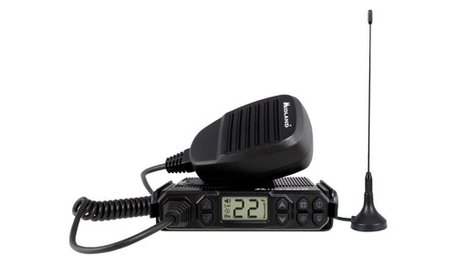 Midland Micro Mobile 5 Watt GMRS Radio with Weather and Magnetic Mount Antenna