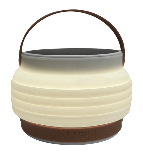 HAVEN 10000 3-in-1 Portable Solar Lantern + Flashlight + Power Bank