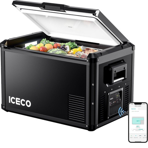 ICECO VL45 Pro Single Zone 47QT Portable Cooler Black