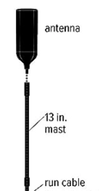 weBoost 13 Inch Replacement Mast for Drive OTR/RV Antenna