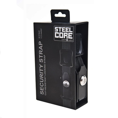 Steel Core Universal 4.5 Foot Security Strap - Single