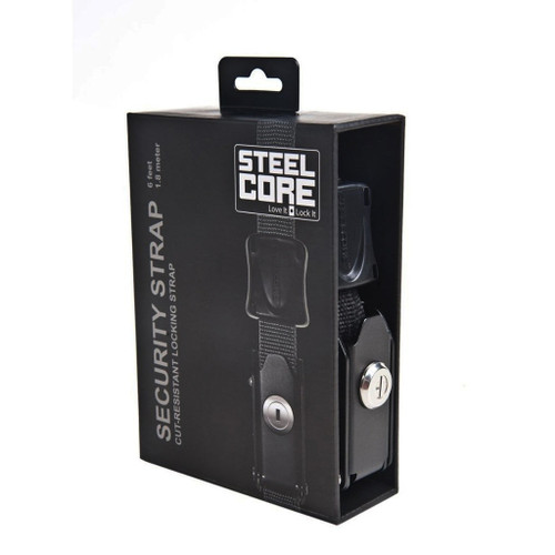 Steel Core Universal 6 Foot Security Strap - Single