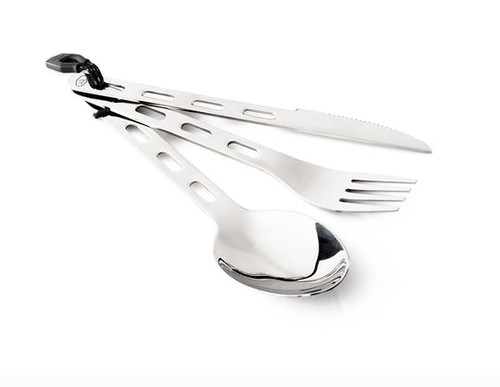 GSI GLACIER STAINLESS 3 PC. RING CUTLERY