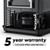 ICECO VL45Plus Single Zone 44QT 3 Way Access Portable Freezer Black