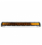Heretic 6 Series Light Bar - 20 Inch: Black Bezel | Stainless Bolts | Combo Reflector | Amber Lens