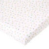 Chicco Next2Me Crib Sheet Set 2 Piece Set Light Grey  sheets Mattress top