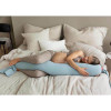 bbhugme Pregnancy Pillow Kit in use