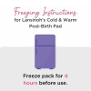 Lansinoh Cold & Warm Post-Birth Relief Pad - Reusable storage