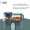 Babymoov Nutribaby One 4-in-1 Baby Food Maker, Blender & Steamer About