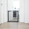 DogSpace Lassie Pressure Fitted Dog Gate, Black (73.5-79.6cm) Live