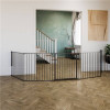 DogSpace Max Multi Expandable Dog Room Divider / Pet Pen, Black (90-350cm) Lifestyle Divider