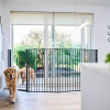 DogSpace Rocky L Extra Tall Multi Expandable Pet Gate, Black (90-221cm) Live alt