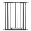 Dreambaby Ava Slimline Gate 76cm Tall - Charcoal - (Fits Gaps 61cm - 68cm)