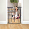 Dreambaby Ava Slimline Gate 76cm Tall - Charcoal - (Fits Gaps 61cm - 68cm) Live 2