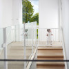 BabyDan Flexi Fit Wood Safety Gate - White