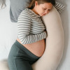 Doomoo Buddy Maternity Pillow - Corduroy Sand 2