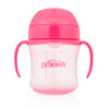 Dr Brown's Pink Training Cup Soft Spout 180ml