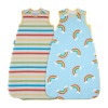 Grobag - Rainbow Stripe - Wash & Wear - Twin pack 1 Tog Secondary image
