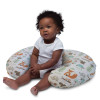 Boppy Pillow With Cotton Slipcover Modern Woodland toddler seat