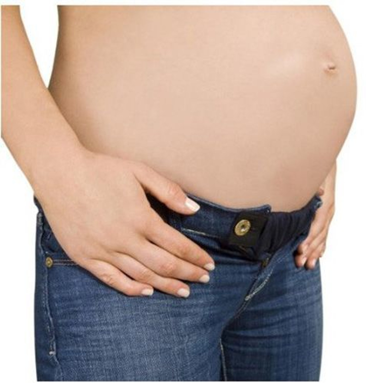 G&H Maternity Pregnant Women Elastic Belly Support Care Band Pants Extender  Belt