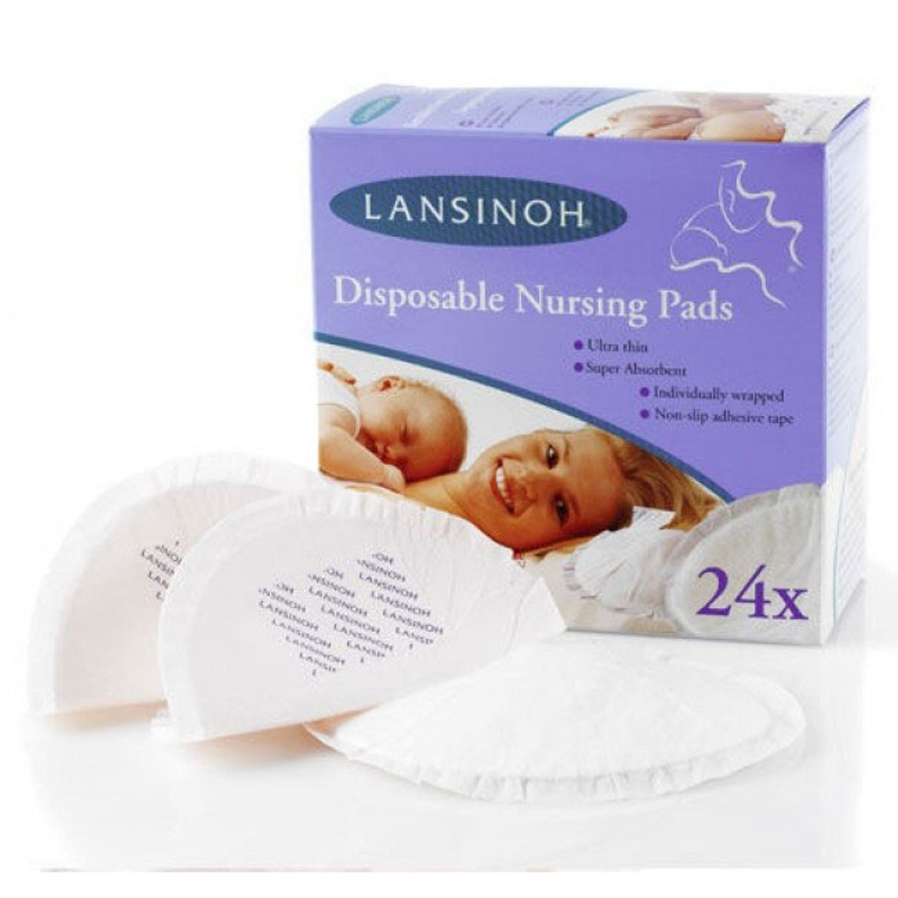 Lansinoh Disposable Nursing Pads - 24