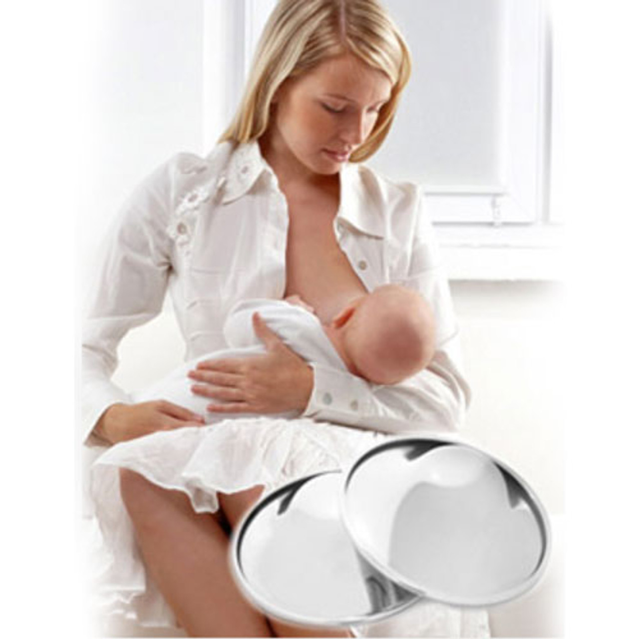 The Original Silverette Silver Nursing Cups - Sleep Tight Babies