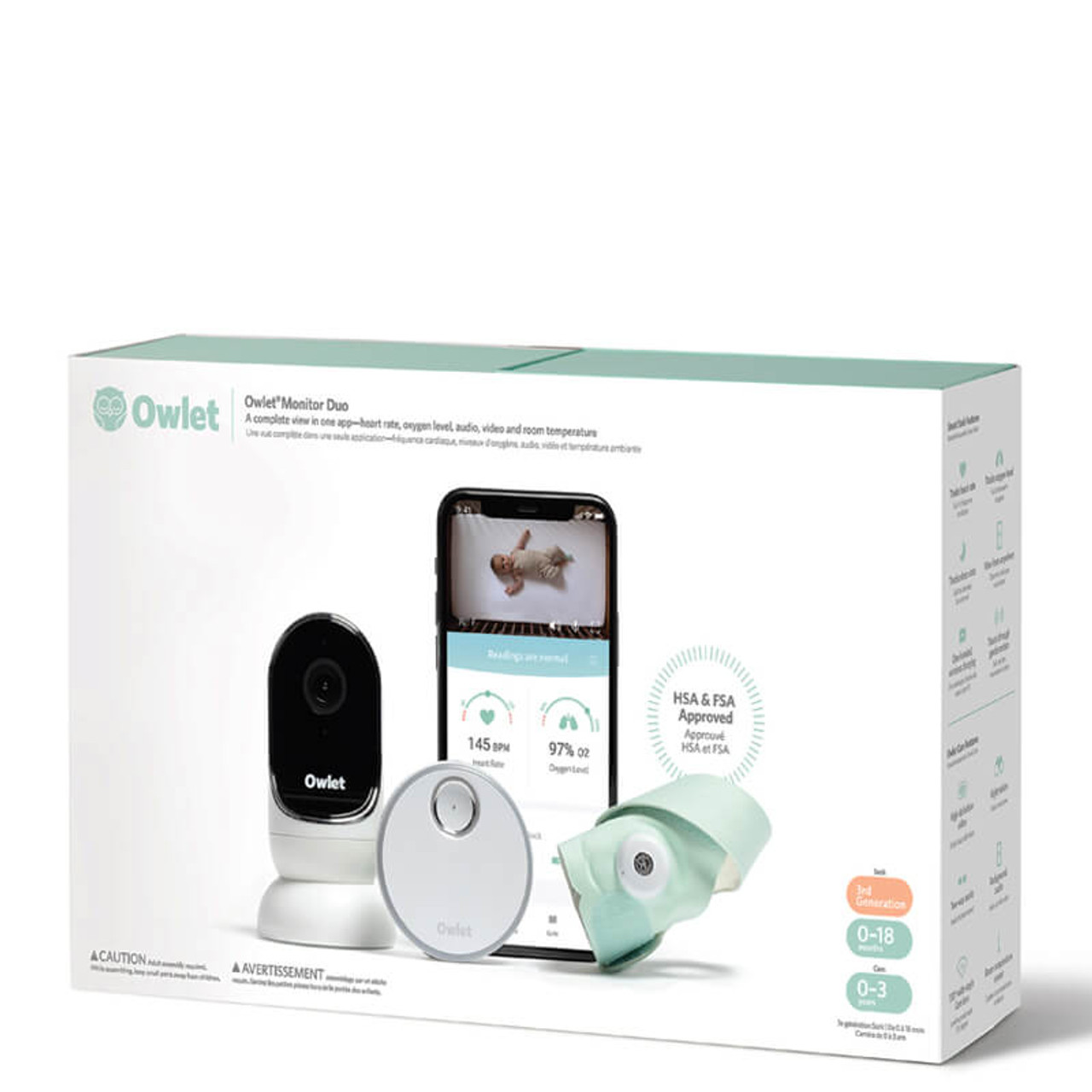 Owlet Sock And Camera Smart Baby Monitor Pregnancyandbaby