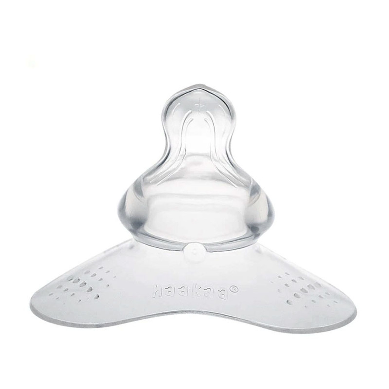 Haakaa Silicone Breastfeeding Nipple Shield, Round Shape 1 pk
