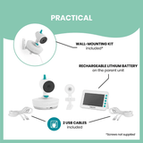 Babymoov Yoo-Moov 360 Degree Motorised 4.3 inch Video Baby Monitor Practicality