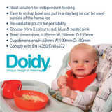 Doidy Bowl + Cup Gift Pack Red About