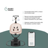 Babymoov Swoon Evolution Connect App-Connected Baby Swing About 3