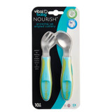 Vital Baby Grown Up Angled Cutlery Pop set of 2 package