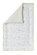 Babydan Square Playpen / Park-A-Kid with Urban Playmat - Black