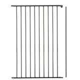 DogSpace Extension For Rocky Extra Tall, Black (71cm)